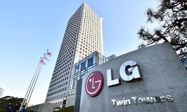 LG Twin Towers - LG's hoofdkantoor in het Zuid-Koreaanse Yeouido.