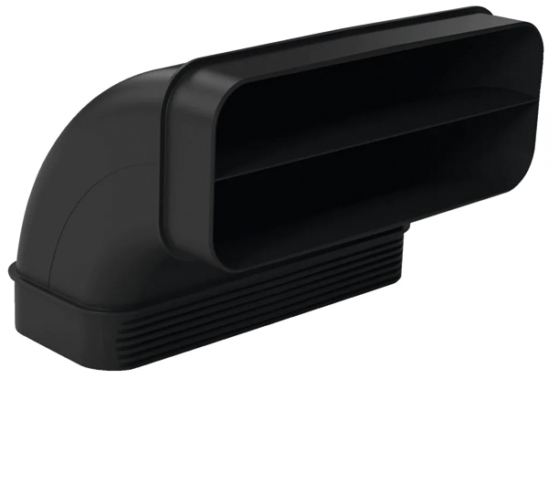 Large bocht: minimale werkbladdiepte van 70 cm.