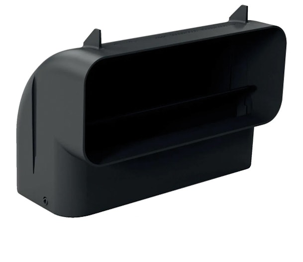 Medium bocht: minimale werkbladdiepte van 65 cm.