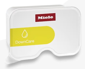 Miele DownCare wasmiddel capsule.