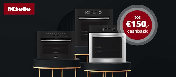 Miele ovens met tot €150,- cashback