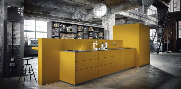 Next125 keuken - NX 500 Safraangeel satijn