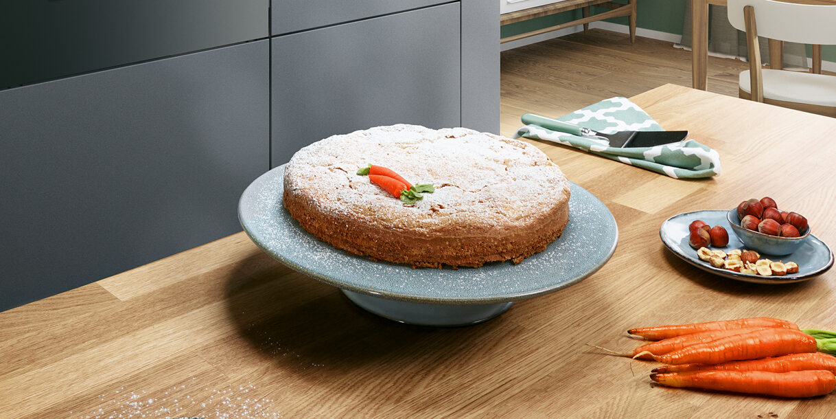 PerfectBake Plus regelt zelf de instellingen en vertelt je wanneer je gerecht uit de oven kan.