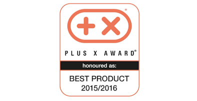 Plus X Award - Beste product van 2015 en 2016