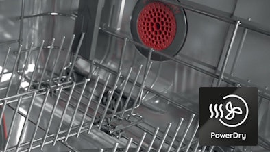 Bauknecht vaatwasser inbouw met PowerDry droog technologie