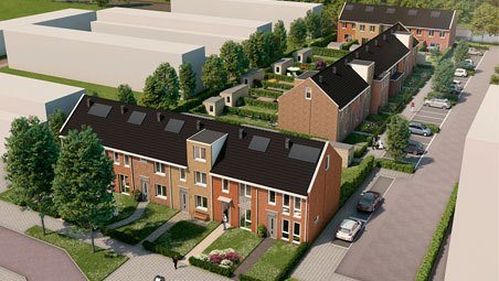 Project Hofjes van Chopin in Delft