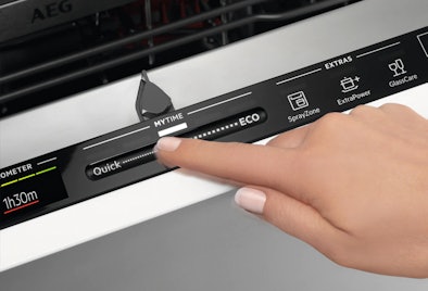 QuickSelect vaatwasser bediening