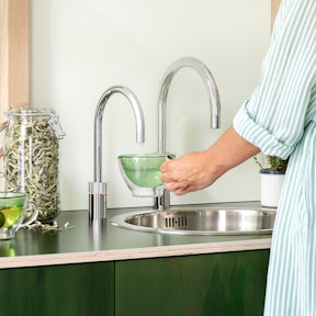 Quooker Nordic Twintaps met chroomlaag finish