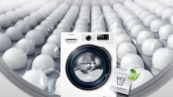 Samsung EcoBubble technologie - Extra besparen op energieverbruik.