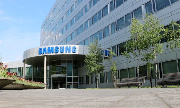 Het hoofdkantoor van Samsung Nederland