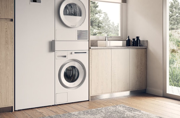 Scandinavische ASKO droogkast.