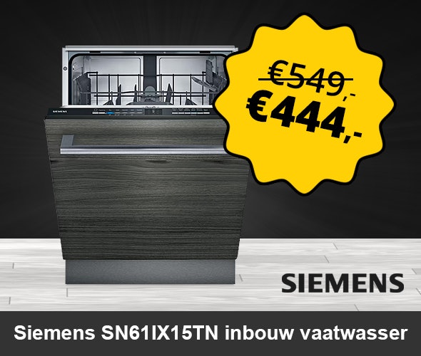Bekijk de Siemens SN61IX15TN vaatwasser
