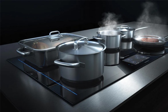 Siemens freeInduction kookplaten geven je tijdens het koken volledige vrijheid.