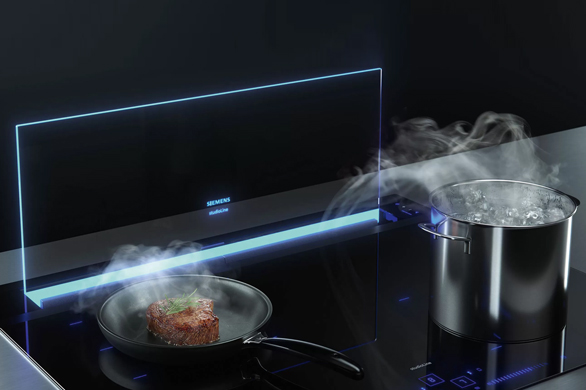 Siemens glassdraftAir afzuigsysteem