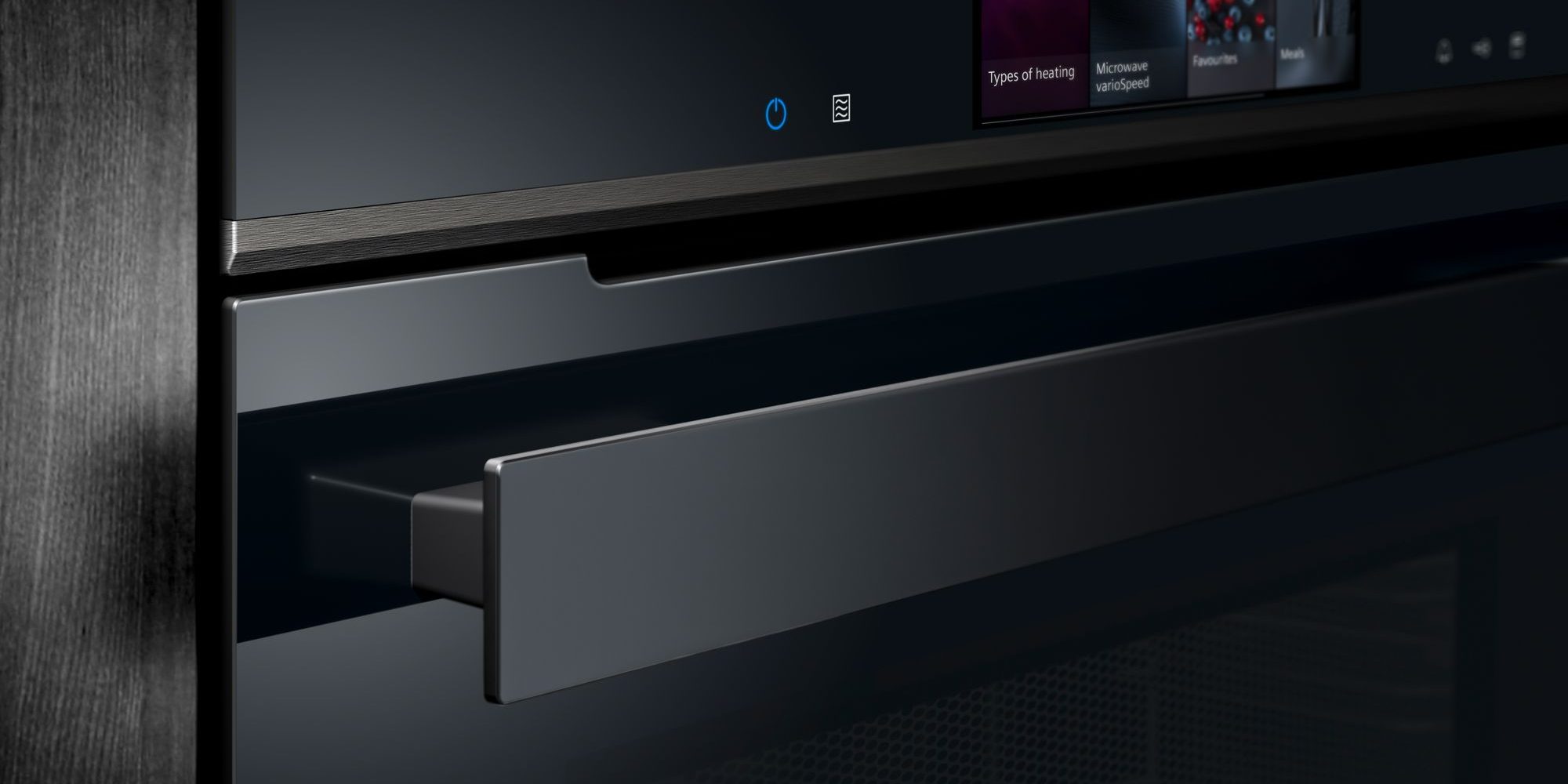 Siemens Glazen handgreep oven