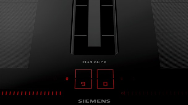 De nieuwe inductionAir Plus kookplaat van Siemens.