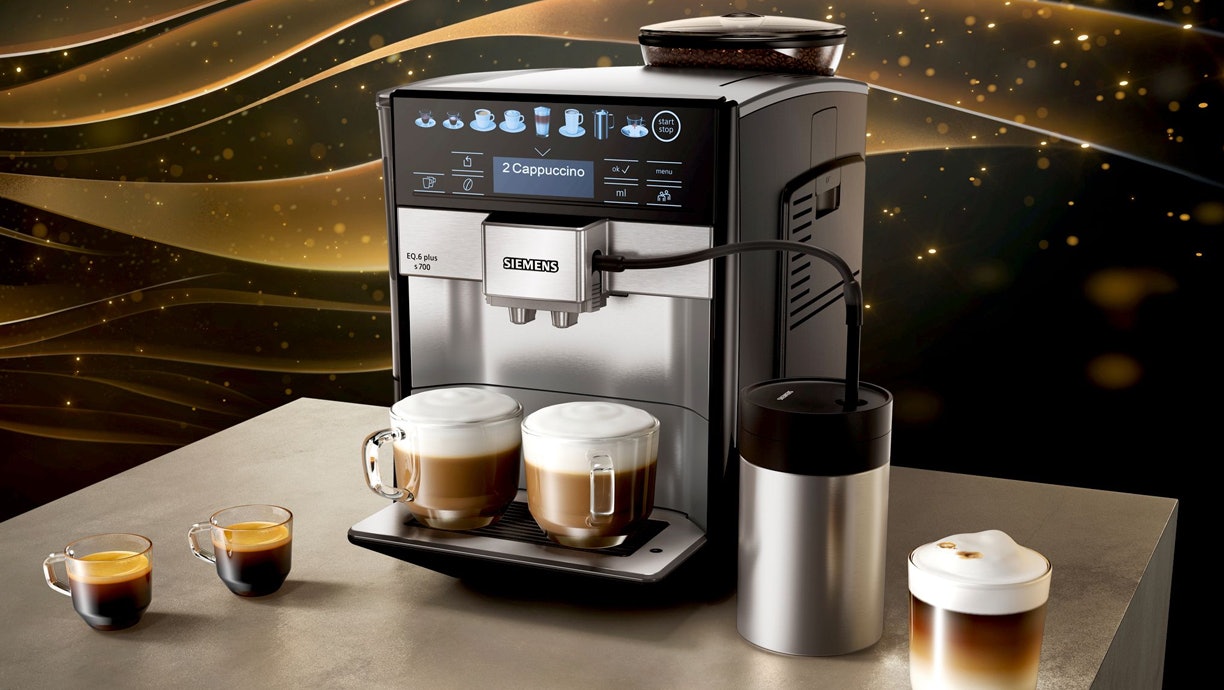 Siemens koffiemachine - EQ6 plus espresso volautomaat