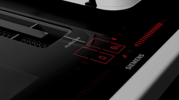 Siemens kookveldafzuiging uit de NIEUWE inductionAir Plus serie.