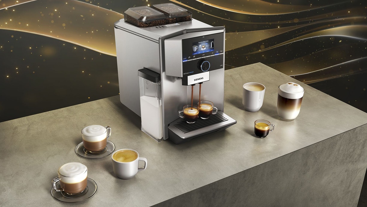 Siemens oneTouch DoubleCup: twee koffies met één druk op de knop