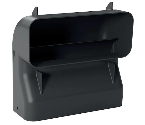 Small bocht: minimale werkbladdiepte van 60 cm.