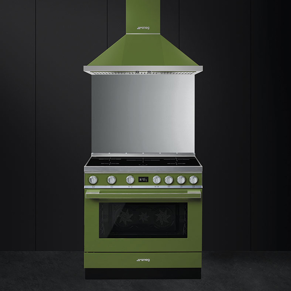 Smeg CPF9IPOG fornuis en KPF9OG afzuigkap