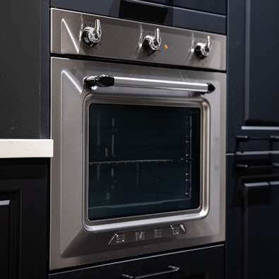 Smeg inbouwoven in landhuisstijl