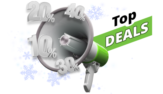 TOP kortingen op apparatuur van A-merken