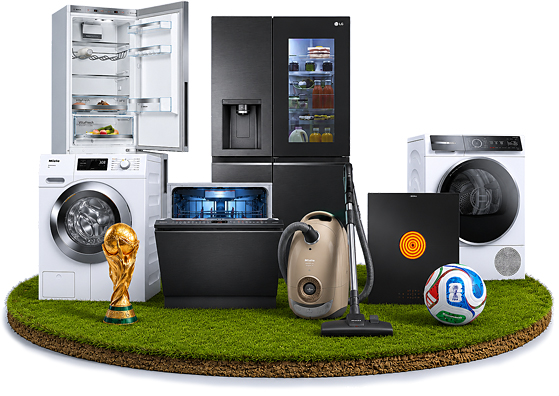 WK-Deals met tot 40% korting en een een GRATIS Airfryer bij vrijstaande apparatuur vanaf €500,-