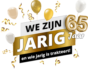 Ontvang nu tot 40% jubileum korting!