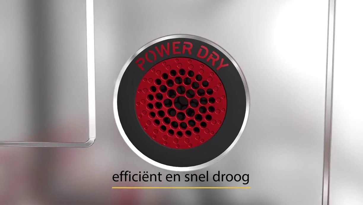 Whirlpool PowerDry droogsysteem