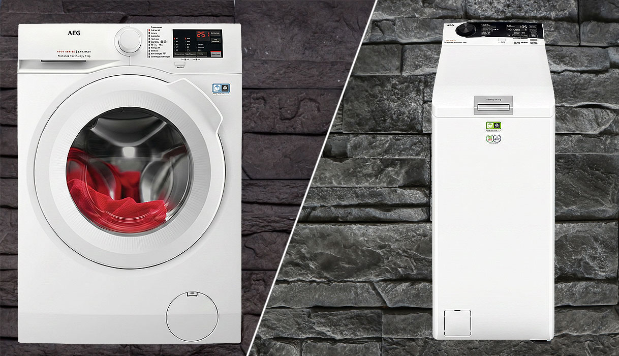 Voorlader en bovenlader als keuze bij het kopen van een 7 kg wasmachine