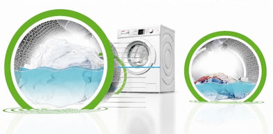 Bosch ActiveWater Plus met sensoren die het waterverbruik afstemmen op de hoeveelheid was