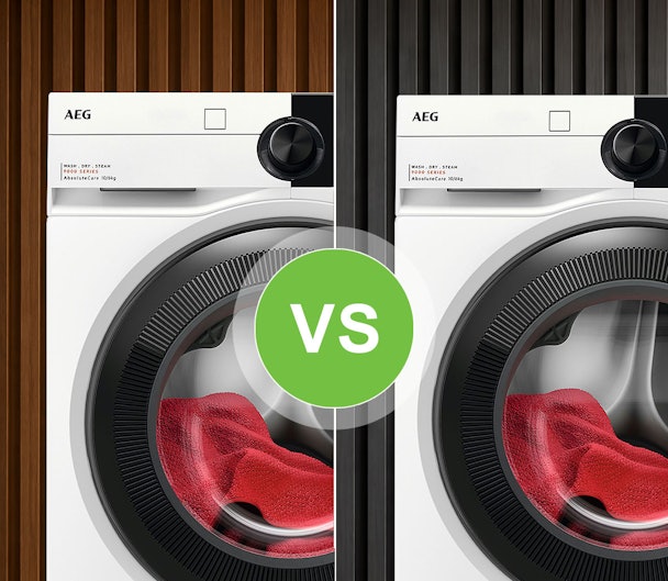 Vergelijking tussen een AEG 8000-serie met PowerCare en een 9000-serie met AbsoluteCare wasmachine