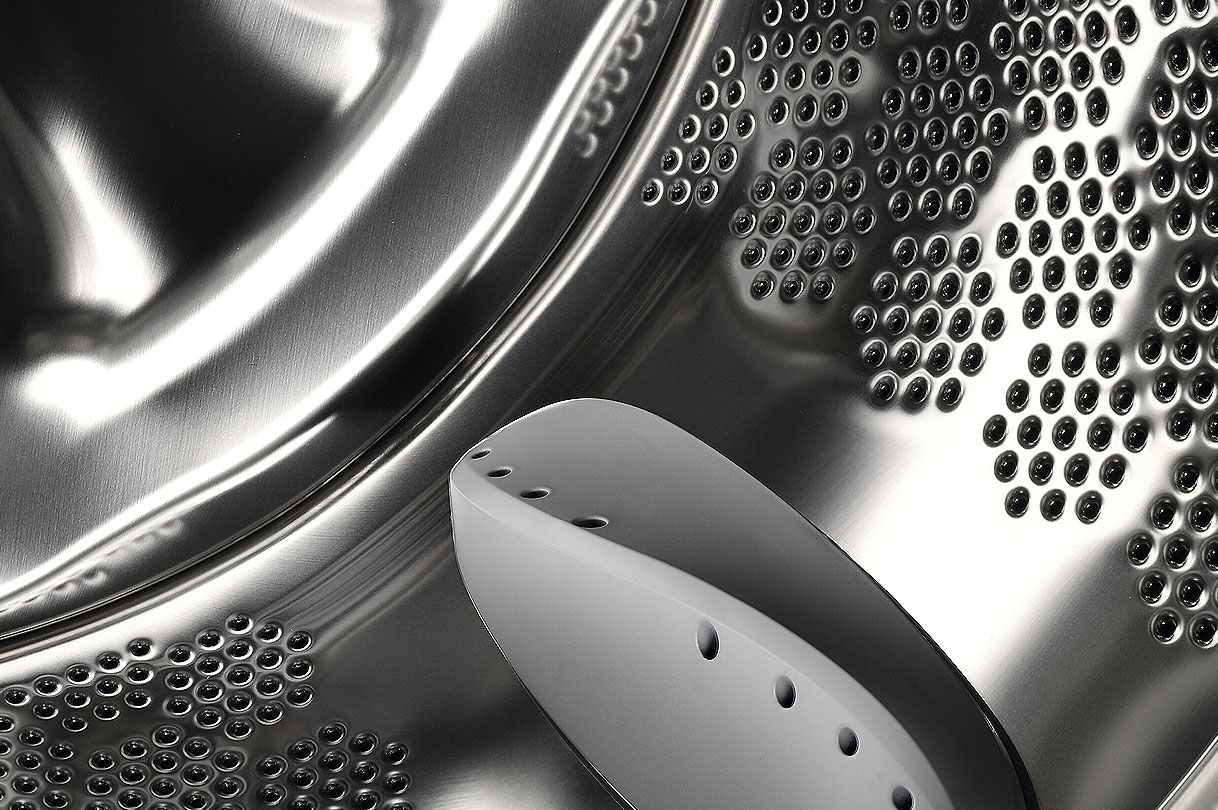 AEG ProTex wastrommel met fijne perforaties en kunststof meenemer