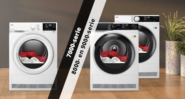 AEG SensiDry technologie vanaf 7000-serie beschikbaar