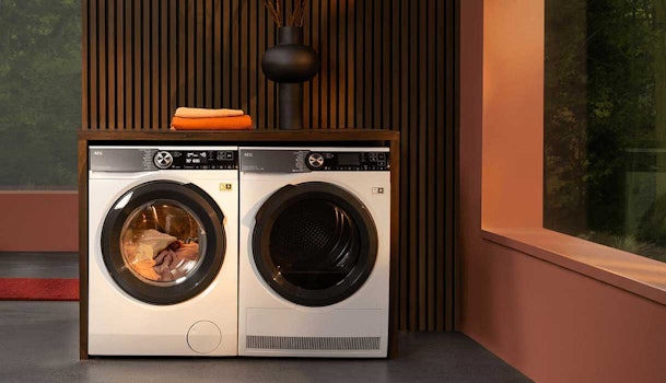 AEG wasmachine en droger uit het assortiment dat AEG indeelt in series van 5000 tot 9000
