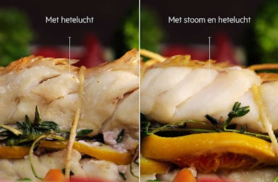 AEG SteamCrisp tilt gerechten naar een hoger niveau