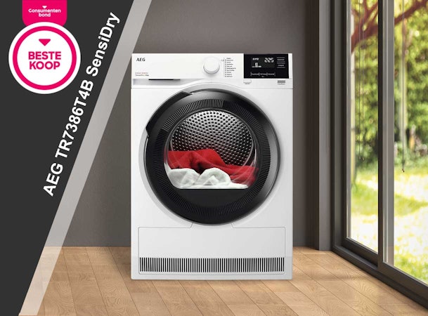 AEG TR7386T4B SensiDry warmtepompdroger