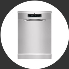 AEG vrijstaande vaatwasser