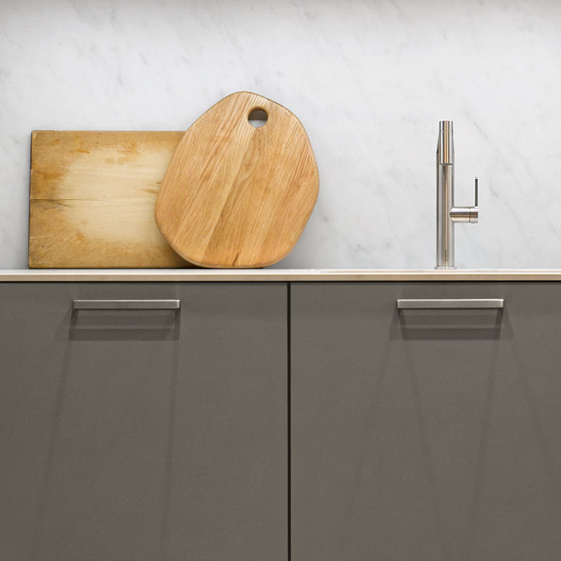 Agaatgrijs satijnlak front modern