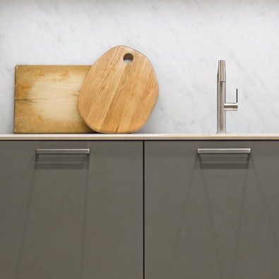 Agaatgrijs satijnlak front modern