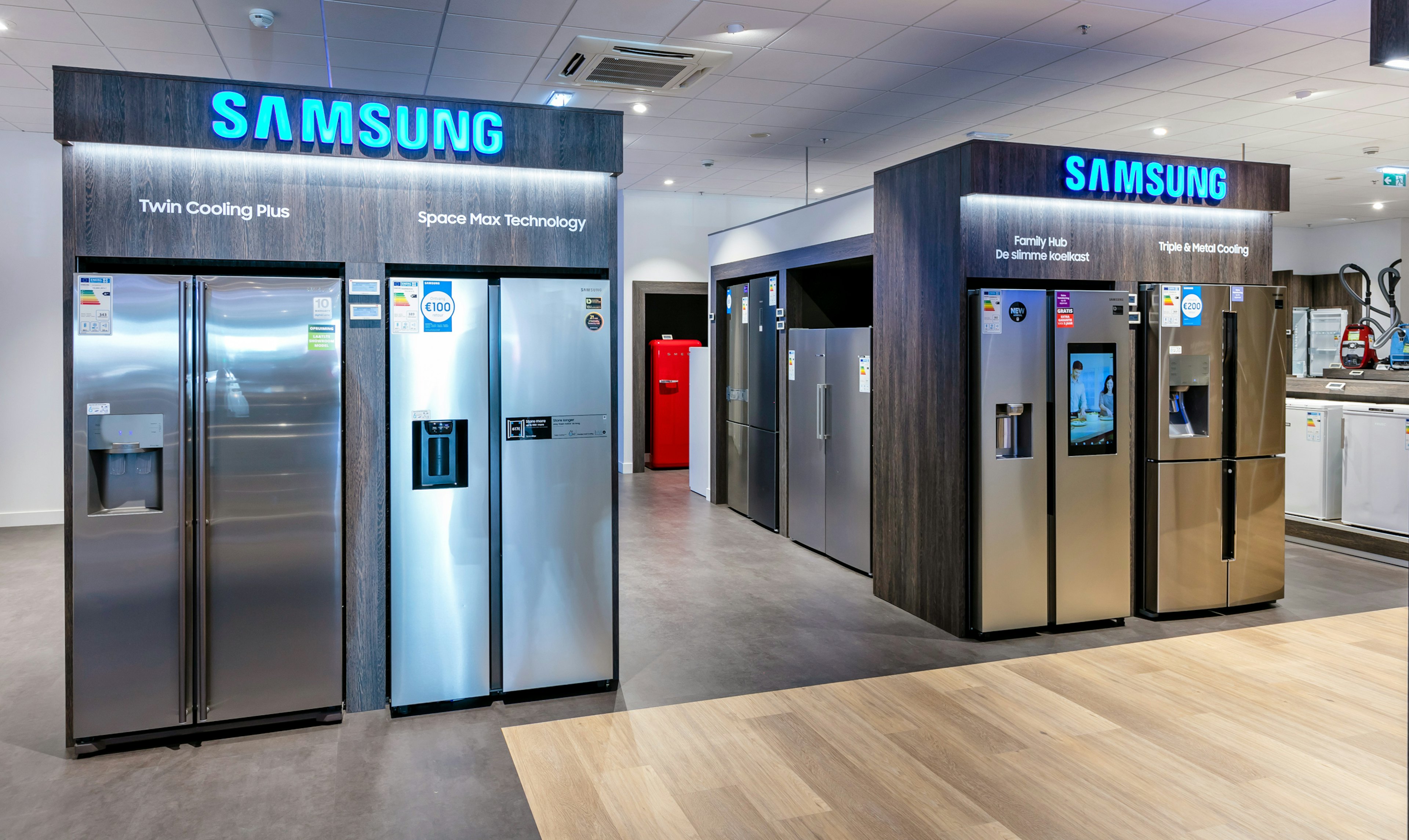 Amerikaanse koelkasten van Samsung