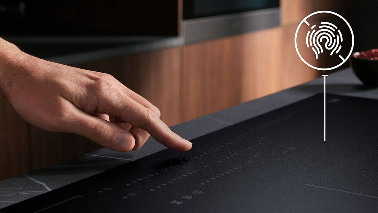 Anti fingerprint SaphireMatt kookoppervlak