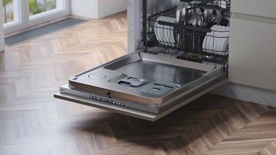 De anti-geurfunctie helpt voorkomen dat er nare luchtjes in de machine ontstaan.