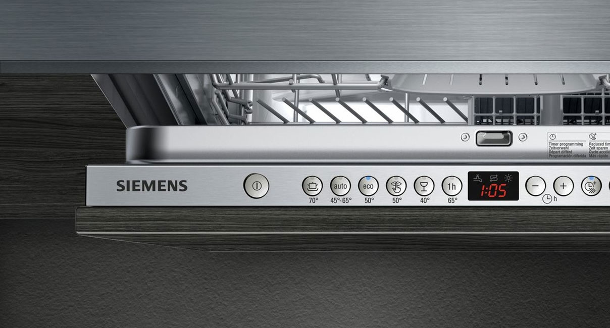 Siemens vaatwasmachine met levenslange aquaStop lekbeveiliging