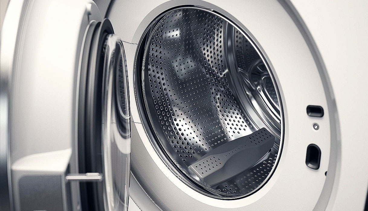 ASKO heeft geen rubberen deurmanchet. In plaats daarvan zit er een roestvrijstalen