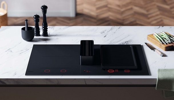 De ATAG Elevate biedt tijdens het koken vrij zicht.