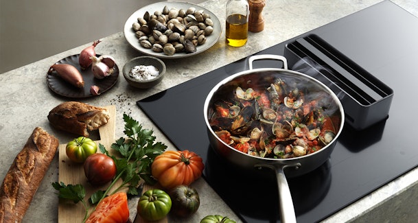 ATAG Elevate inductiekookplaat met afzuiging