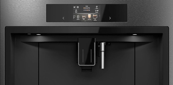 ATAG koffiemachine CM4585M uit de MAGNA designlijn met afwerking in Pearl Grey