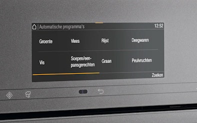 Miele stoomoven met automatische kookprogramma’s voor moeiteloze maaltijdbereiding